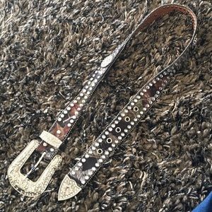 Blazin Roxx Western Camo Bling Belt NWOT